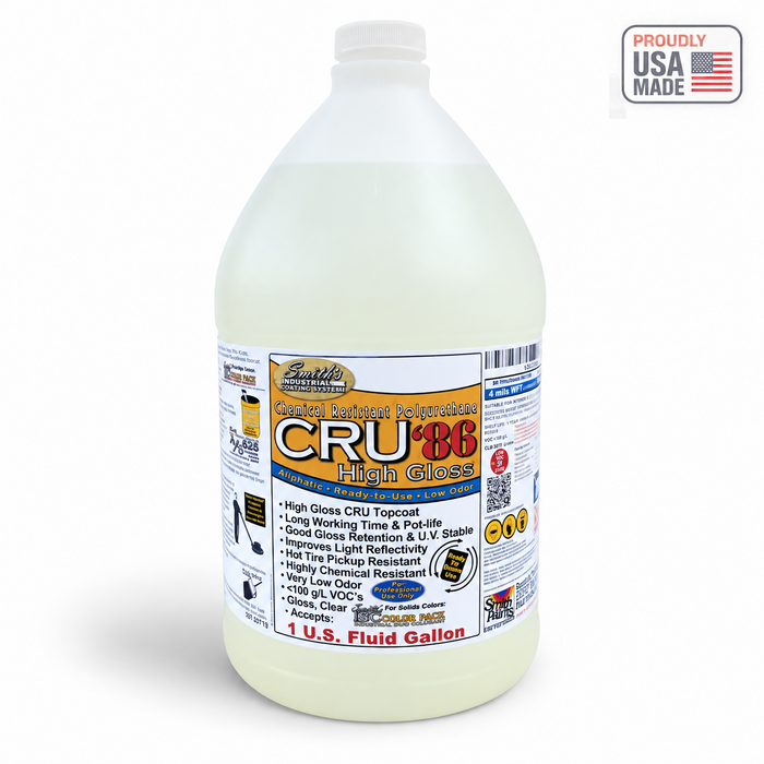 Smith's CRU'86 Chemical Resistant Aliphatic Urethane High Gloss Topcoat — Proudly USA Made
