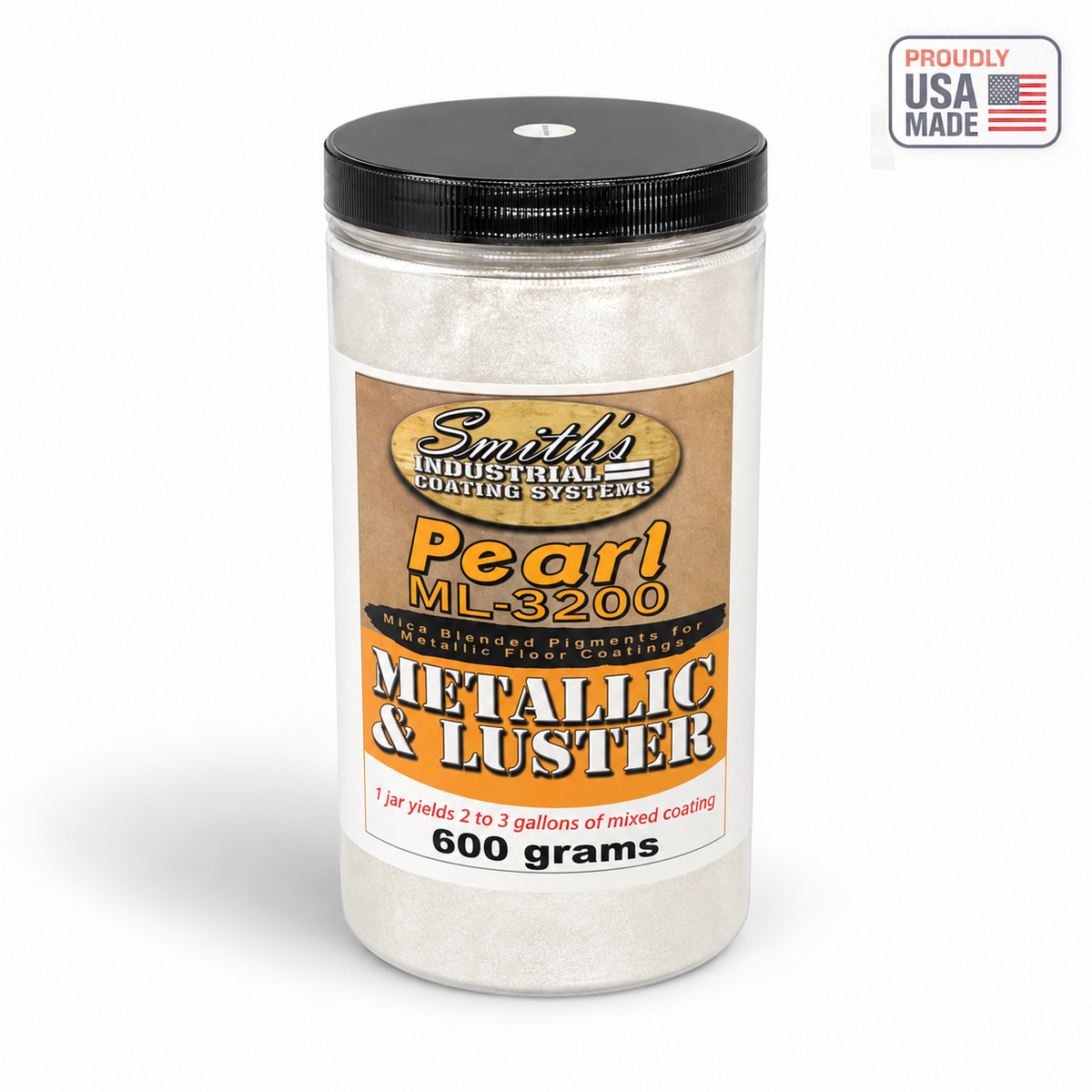 Smith's Metallic & Luster Mica Powder Pigment - Pearl — Proudly USA Made