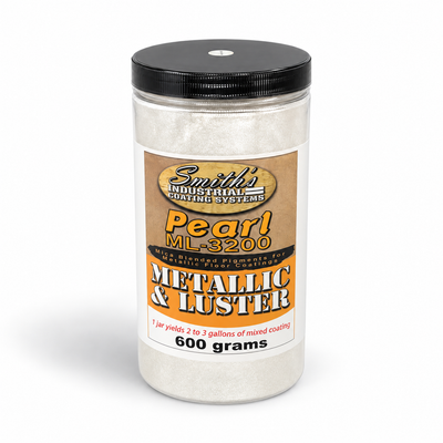 Smith's Metallic & Luster Mica Powder Pigment - Pearl — studio product photo
