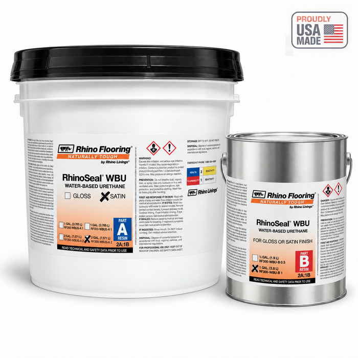 RhinoSeal WB Urethane Satin — Proudly USA Made