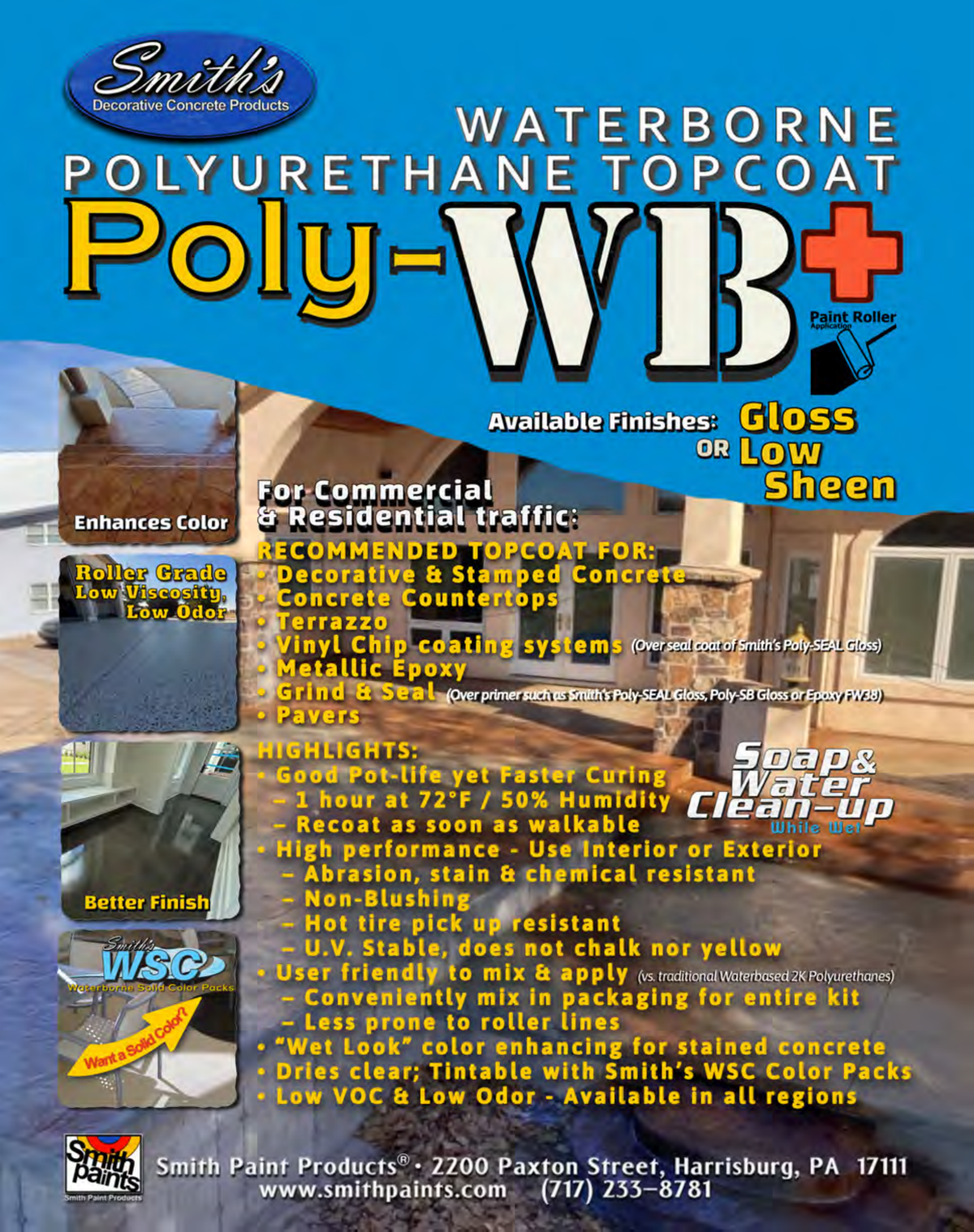 Poly Carty Smith’s Poly-WB+ Water-Based Polyurethane | Coatings Club