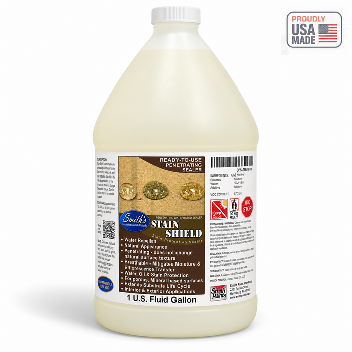 Smith's Stain Shield WB Water-Based Penetrating Sealer — Proudly USA Made